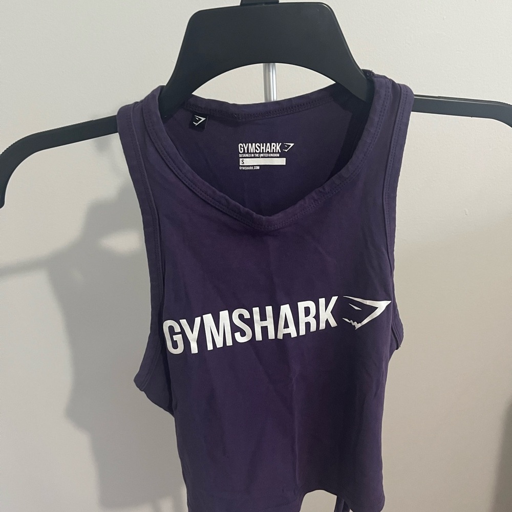 Gymshark Women's Purple Tank Top